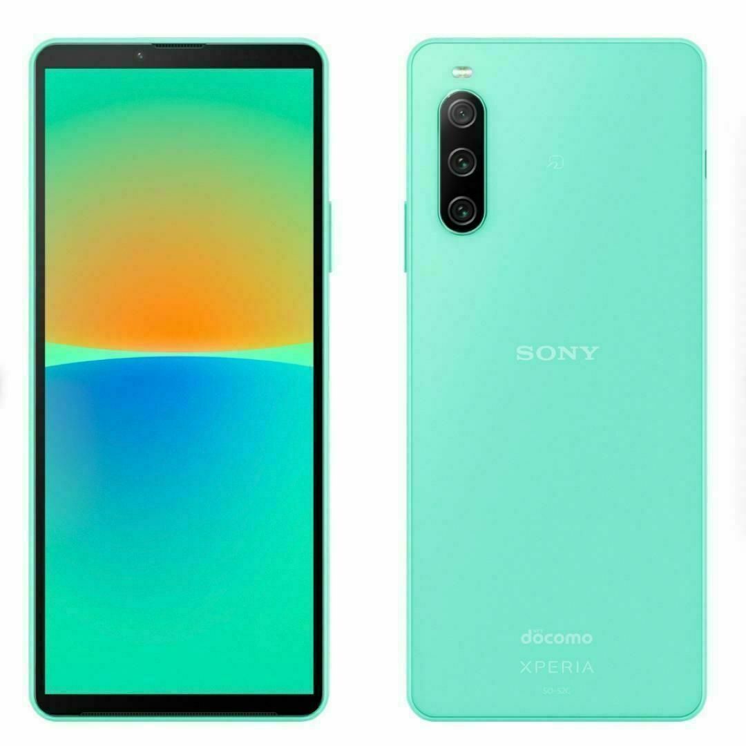 新品 docomo SONY Xperia 10 IV SO-52Cミント スマホ/家電/カメラのスマートフォン/携帯電話(スマートフォン本体)の商品写真