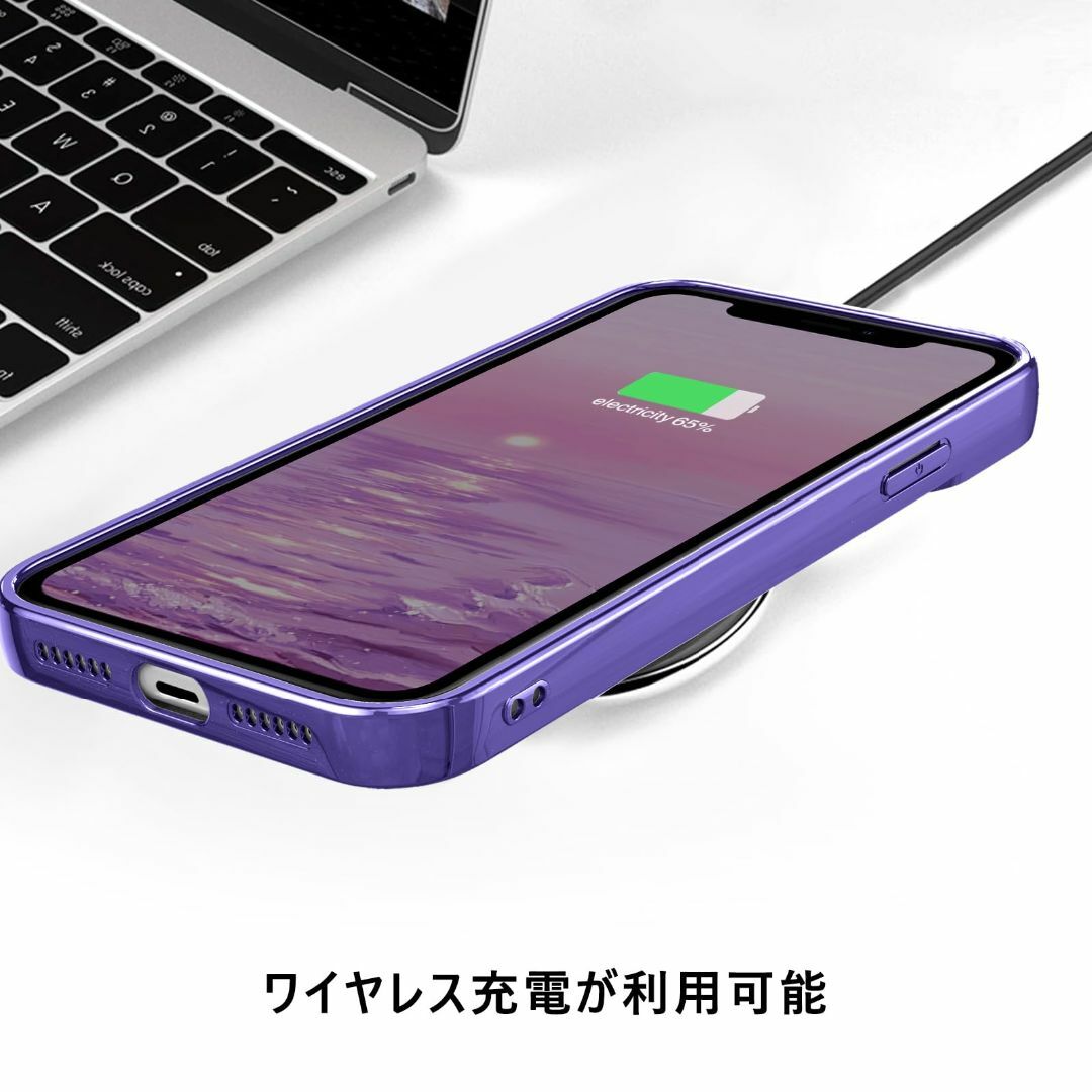 【色:ラベンダー_サイズ:iPhoneXR6.1"】GUAGUA iPhone  スマホ/家電/カメラのスマホアクセサリー(その他)の商品写真