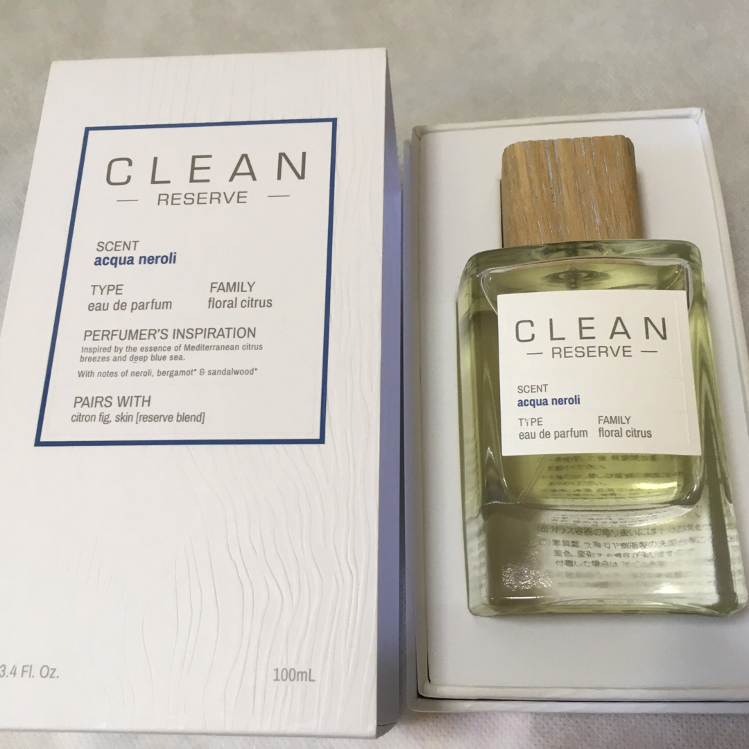 CLEAN(クリーン)の新品 クリーン リザーブ アクア ネロリ 100m香水 オードパルファム正規品 コスメ/美容の香水(ユニセックス)の商品写真