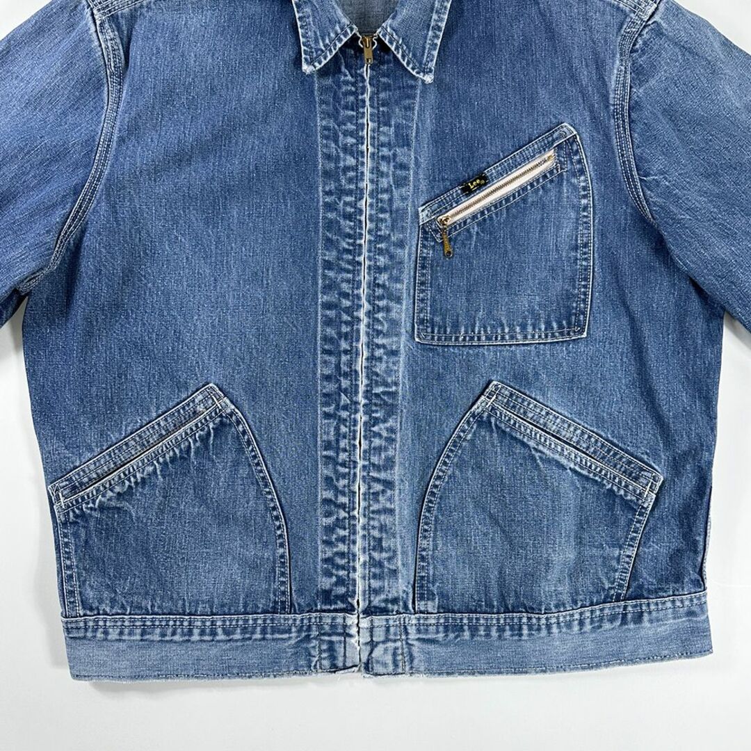 60s ビンテージ◎Lee 91-B デニム ジャケット 希少 44 美色ブルー 60s ビンテージ◎Lee 91-B デニム ジャケット 希少 44 美色ブルー