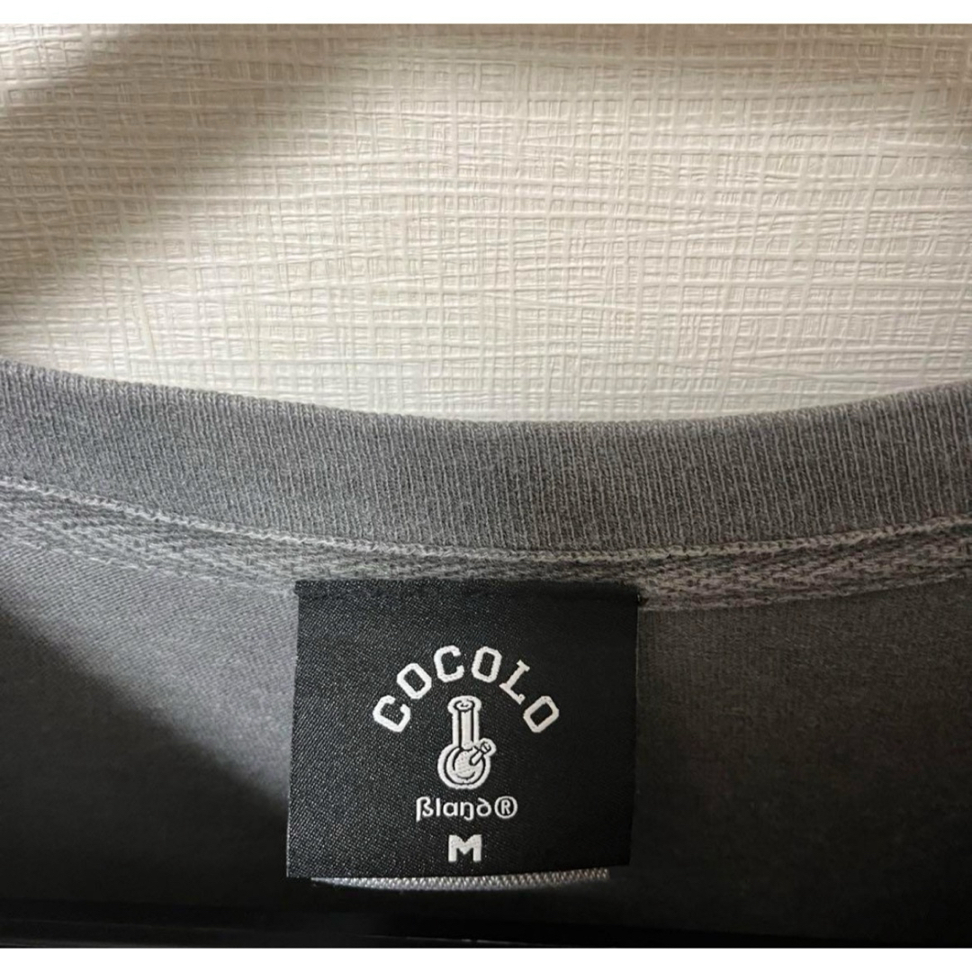 COCOLOBLAND(ココロブランド)の【COCOLO BLAND】　ココロブランド　Mサイズ　長袖シャツ　グレー メンズのトップス(シャツ)の商品写真