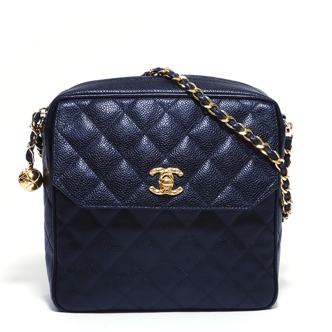 CHANEL - シャネル CHANEL ココマーク マトラッセ キャビア CHANEL - シャネル CHANEL ココマーク マトラッセ キャビア