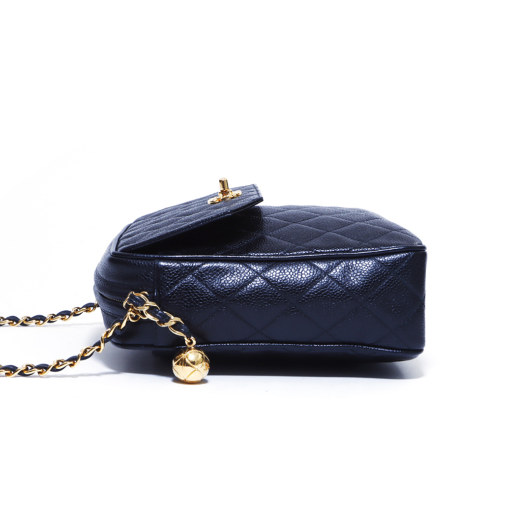 CHANEL - シャネル CHANEL ココマーク マトラッセ キャビア CHANEL - シャネル CHANEL ココマーク マトラッセ キャビア