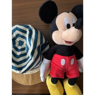 ディズニー(Disney)のミッキーマウスぬいぐるみ ディズニーシー帽子(キャラクターグッズ)