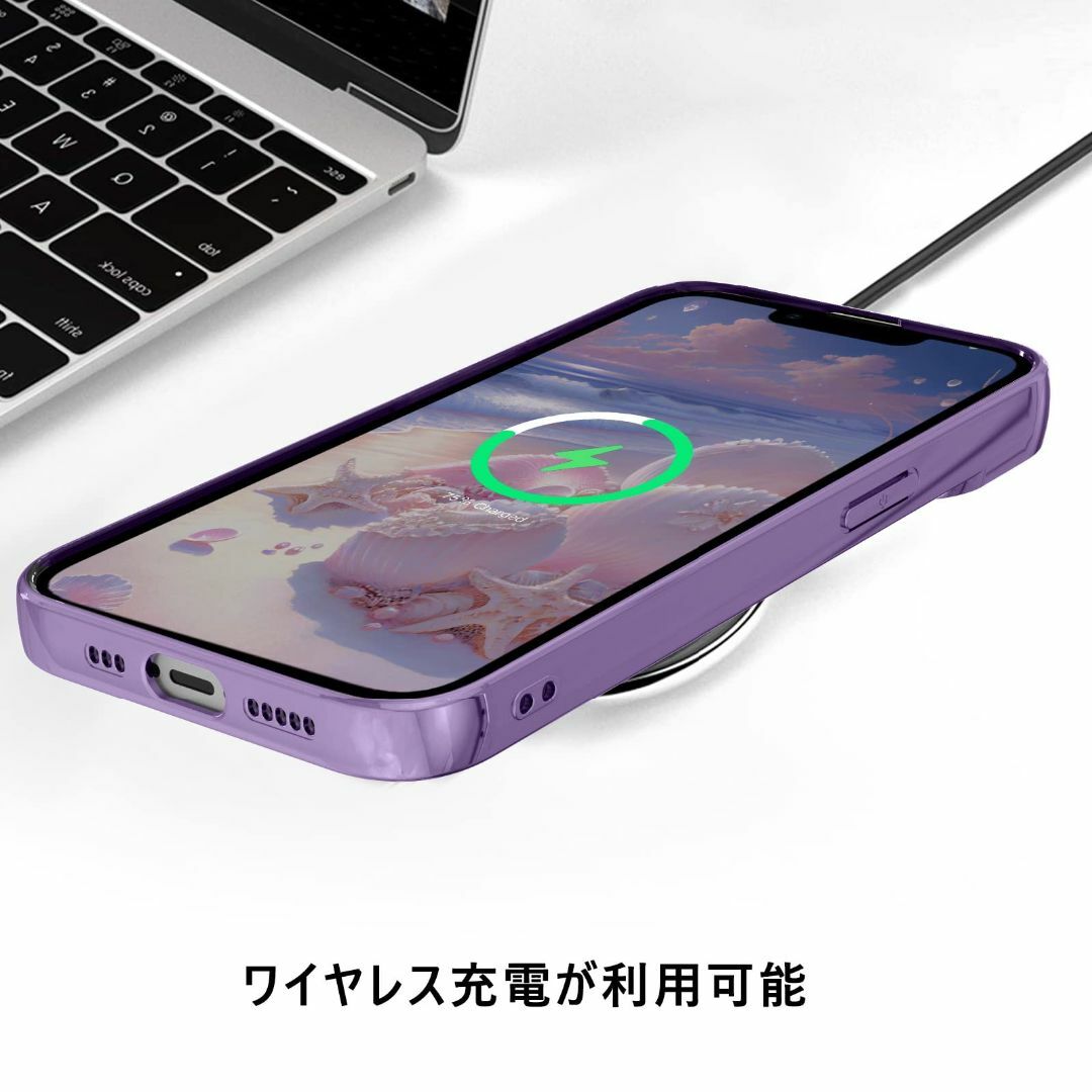 【色:ラベンダー_サイズ:iPhone136.1"】GUAGUA iPhone1 スマホ/家電/カメラのスマホアクセサリー(その他)の商品写真