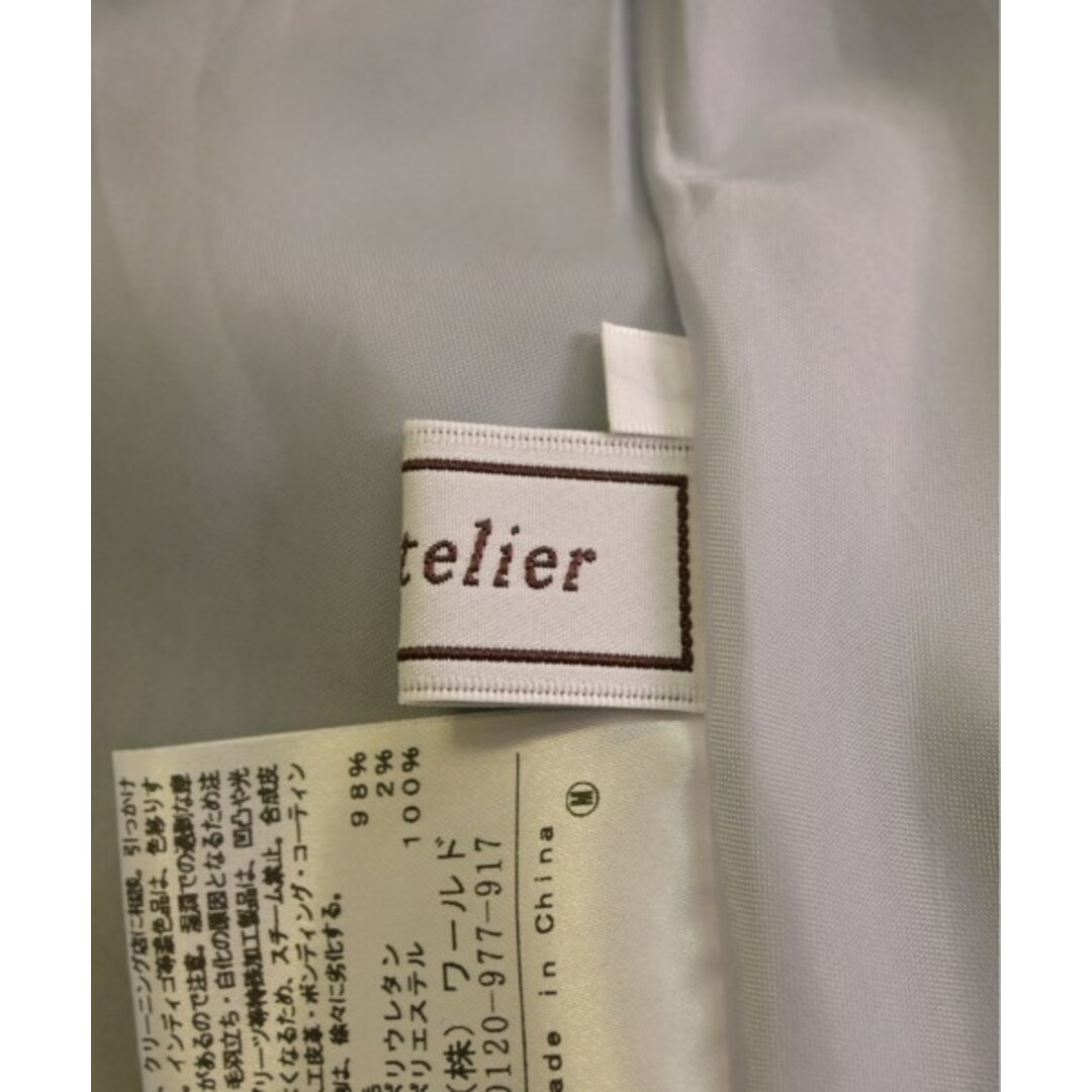 anatelier(アナトリエ)のanatelier アナトリエ ひざ丈スカート 38(M位) グレー 【古着】【中古】 レディースのスカート(ひざ丈スカート)の商品写真