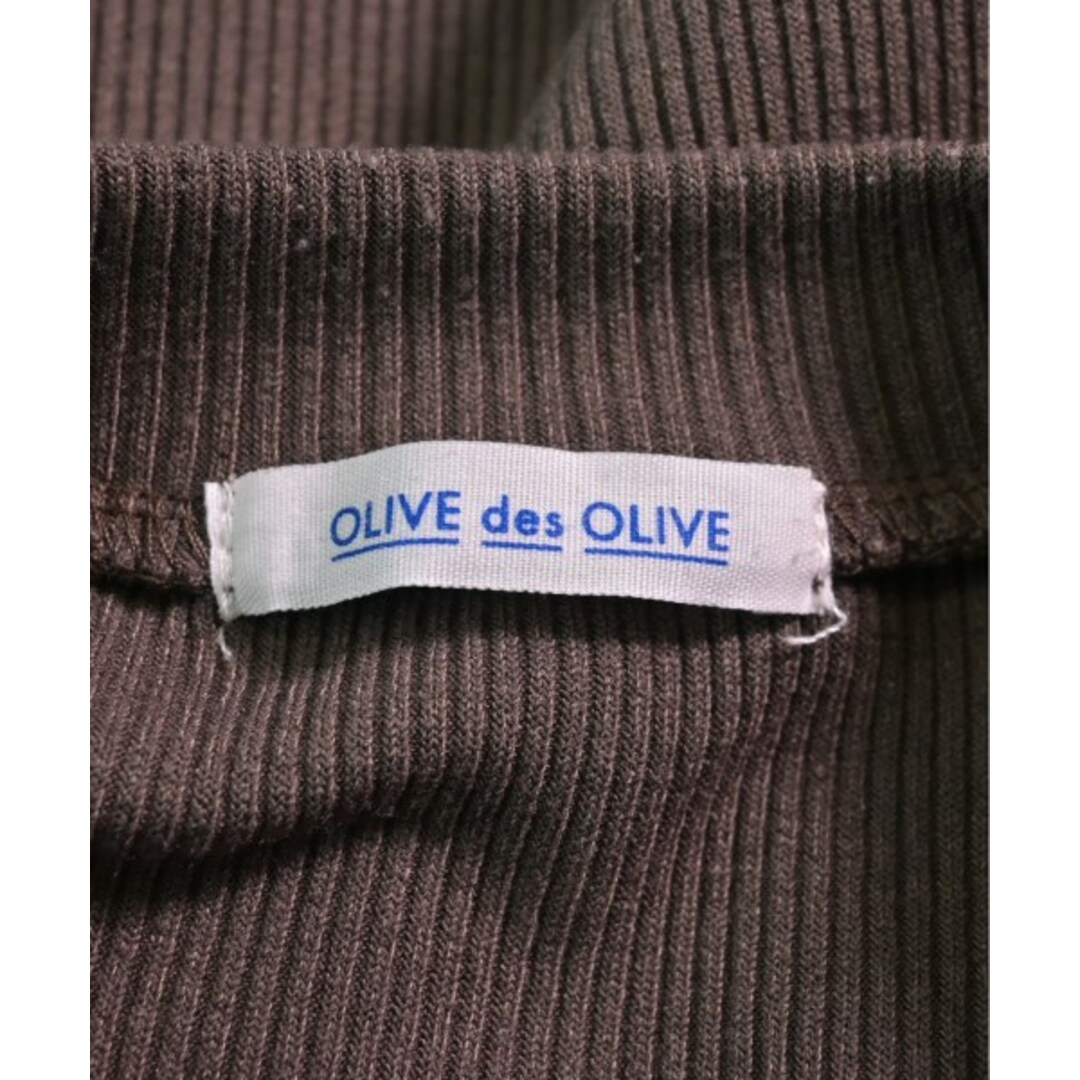 OLIVEdesOLIVE - OLIVE des OLIVE オリーブデオリーブ ワンピース F 茶