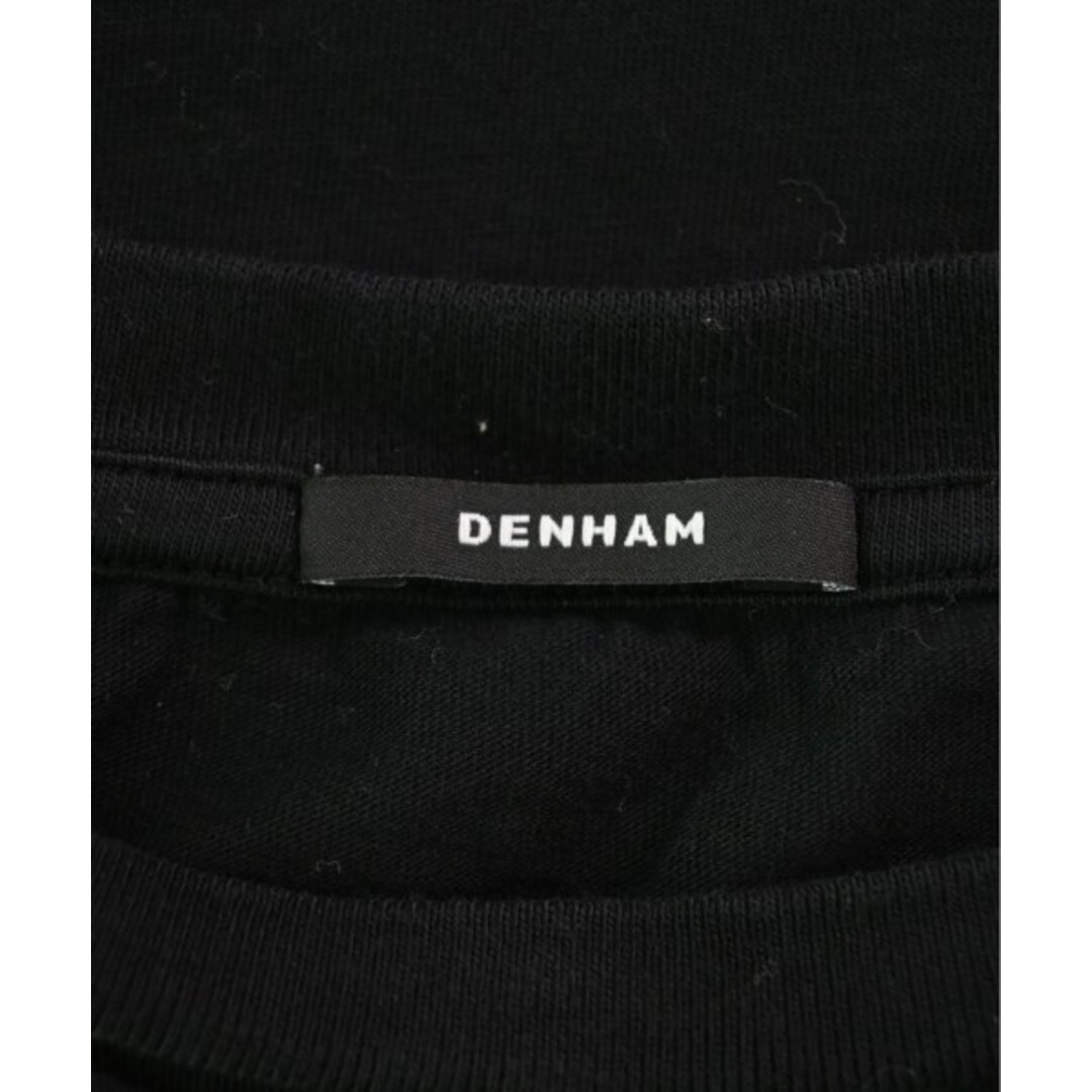 DENHAM(デンハム)のDENHAM デンハム Tシャツ・カットソー S 黒 【古着】【中古】 レディースのトップス(カットソー(半袖/袖なし))の商品写真