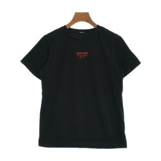 デンハム(DENHAM)のDENHAM デンハム Tシャツ・カットソー S 黒 【古着】【中古】(カットソー(半袖/袖なし))