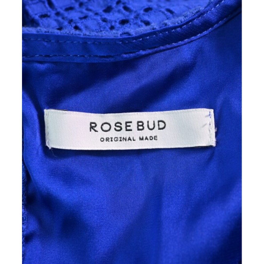 ROSE BUD(ローズバッド)のROSE BUD ローズバット ワンピース F 青 【古着】【中古】 レディースのワンピース(ひざ丈ワンピース)の商品写真