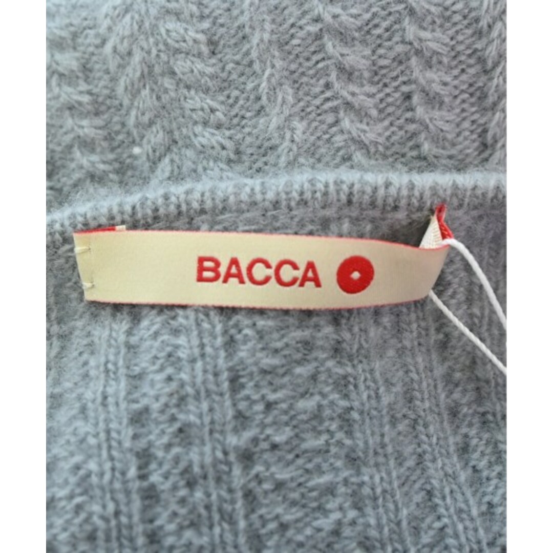 BACCA(バッカ)のBACCA バッカ ニット・セーター S ブルーグレー 【古着】【中古】 レディースのトップス(ニット/セーター)の商品写真