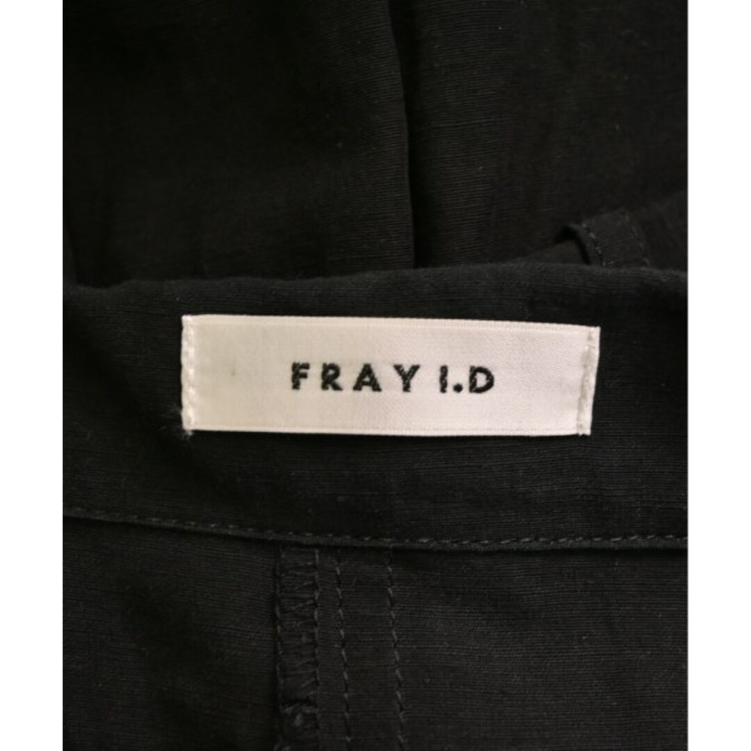 FRAY I.D(フレイアイディー)のFRAY I.D フレイアイディー オールインワン/サロペット 0(S位) 黒 【古着】【中古】 レディースのパンツ(サロペット/オーバーオール)の商品写真