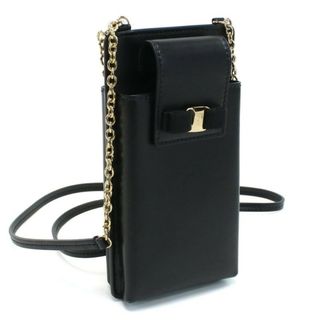 フェラガモ(Ferragamo)のフェラガモ スマホショルダー 22-0381 0755402　NERO(ショルダーバッグ)