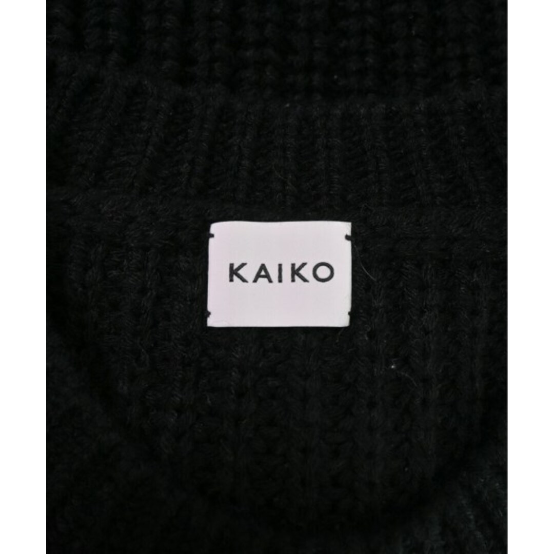 KAIKO(カイコー)のKAIKO カイコ－ ベスト 2(M位) 黒 【古着】【中古】 メンズのトップス(ベスト)の商品写真