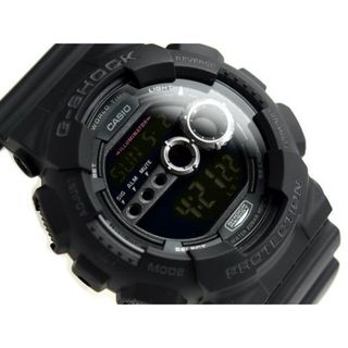 カシオ(CASIO)のカシオ　デジタル腕時計　G-SHOCK  新品　強LEDバックライト　ブラック(腕時計(デジタル))