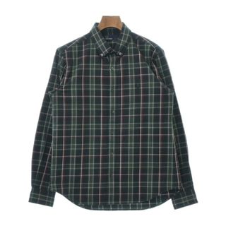 フレッドペリー(FRED PERRY)のFRED PERRY カジュアルシャツ S 紺x緑x赤(チェック) 【古着】【中古】(シャツ)