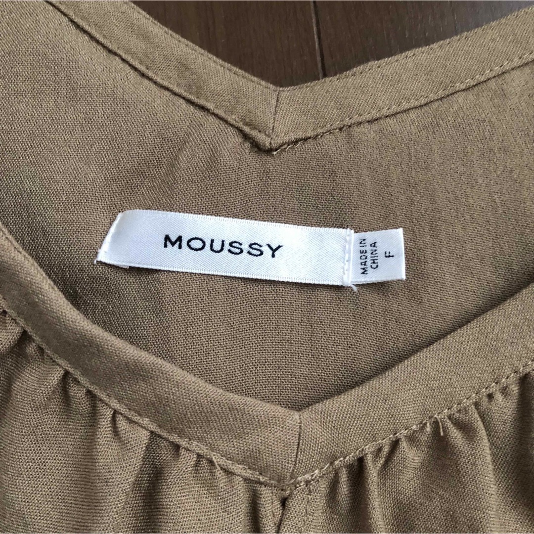 moussy(マウジー)の【MOUSSY】レディース　ブラウス レディースのトップス(シャツ/ブラウス(半袖/袖なし))の商品写真