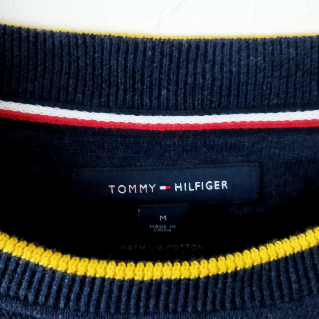 TOMMY HILFIGER(トミーヒルフィガー)の美品 TOMMY HILFIGER　トミーヒルフィガー  ニット メンズのトップス(ニット/セーター)の商品写真