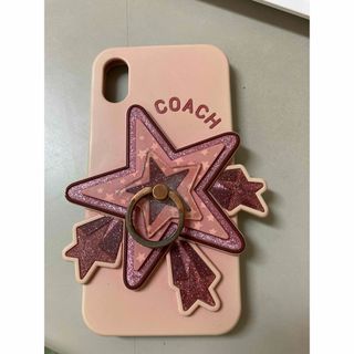 コーチ(COACH)のコーチ　coach iPhoneX XS ケース　中古　スター　星(iPhoneケース)