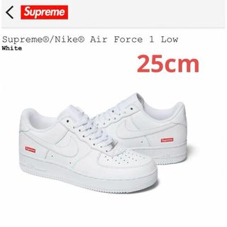 シュプリーム(Supreme)の新品supreme×Nike airforce1箱付き 送料無料(スニーカー)