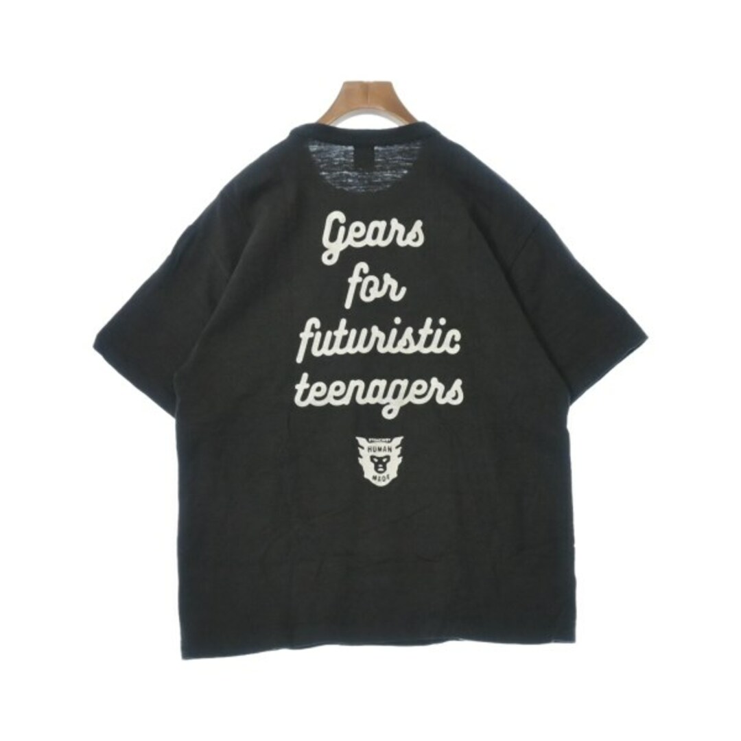 HUMAN MADE(ヒューマンメイド)のHUMAN MADE ヒューマンメイド Tシャツ・カットソー XL ダークグレー 【古着】【中古】 メンズのトップス(Tシャツ/カットソー(半袖/袖なし))の商品写真