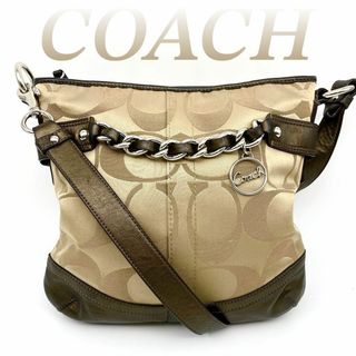 コーチ(COACH)のCOACH ショルダーバッグ シグネチャー 美品 60304(ショルダーバッグ)