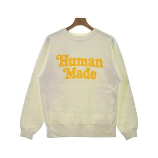 ヒューマンメイド(HUMAN MADE)のHUMAN MADE ヒューマンメイド スウェット S アイボリー 【古着】【中古】(スウェット)