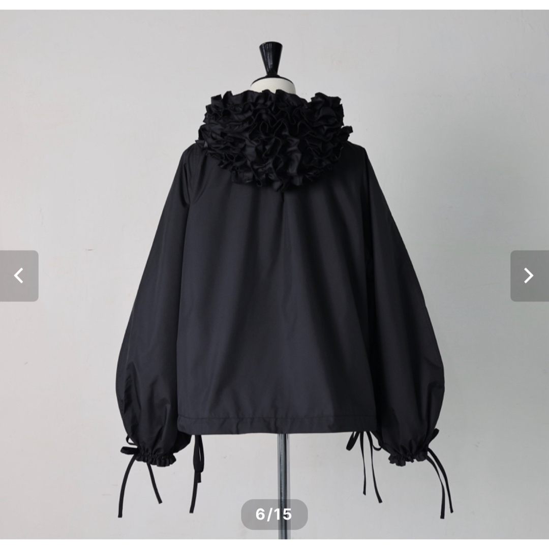 GYPSOPHILA(ジプソフィラ)のgypsohila ジプソフィア Baby Blouson ブラック レディースのジャケット/アウター(ブルゾン)の商品写真
