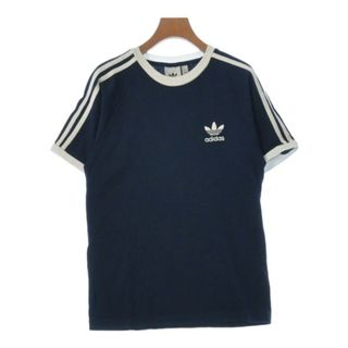 adidas アディダス Tシャツ・カットソー S 紺 【古着】【中古】