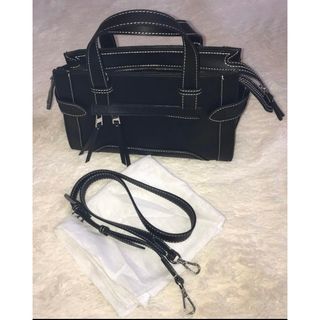 ザラ(ZARA)のZARA シティバッグ ジッパー ハンドバッグ ショルダーバッグ(ハンドバッグ)