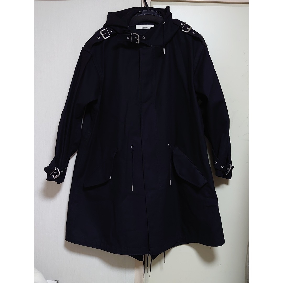 CELINE - CELINE オーバーサイズ フード モッズコート CELINE - CELINE オーバーサイズ フード モッズコート