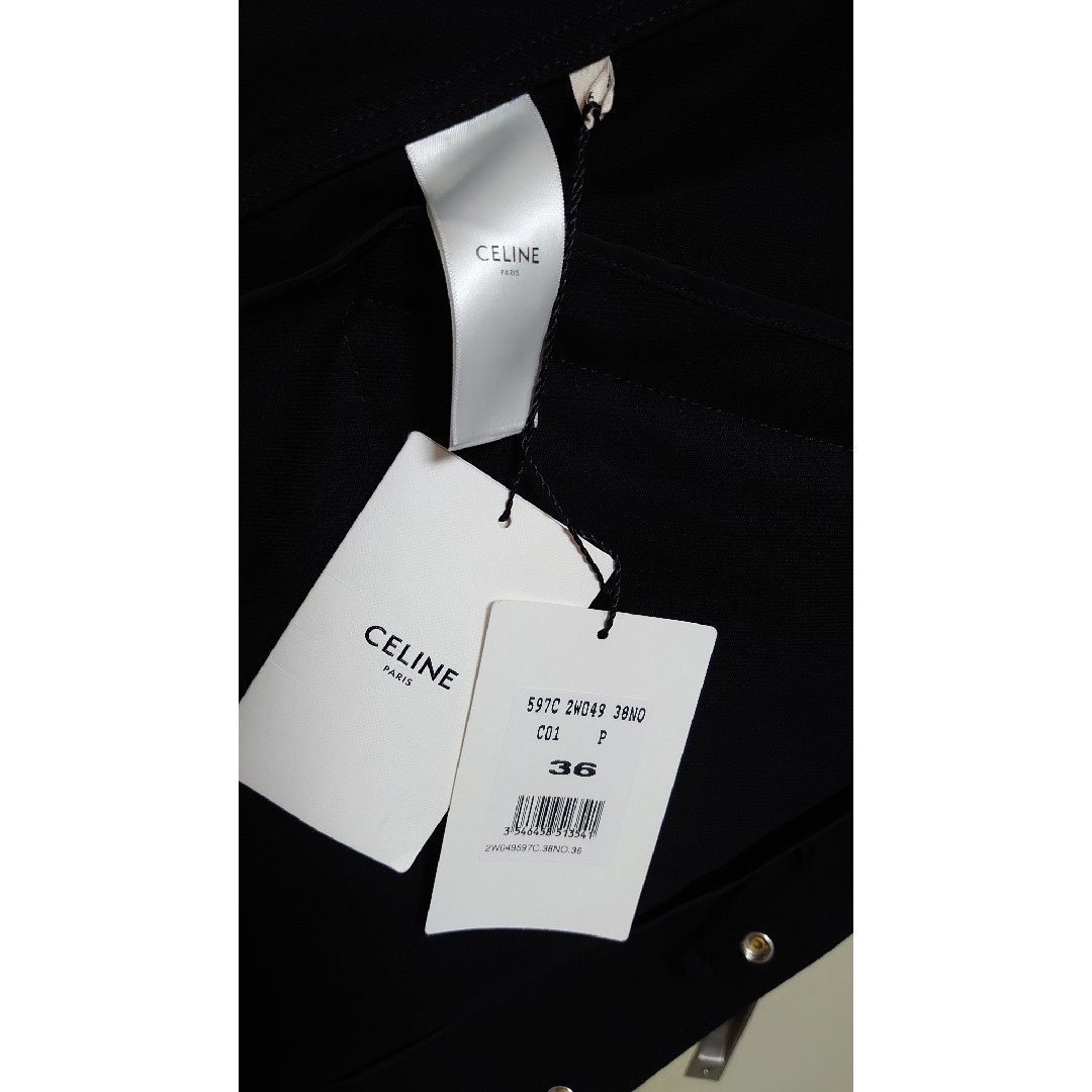 CELINE - CELINE オーバーサイズ フード モッズコート CELINE - CELINE オーバーサイズ フード モッズコート