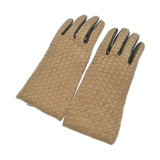 グローブス(Gloves)のGloves グローブス 手袋 7.5 ベージュ 【古着】【中古】(手袋)