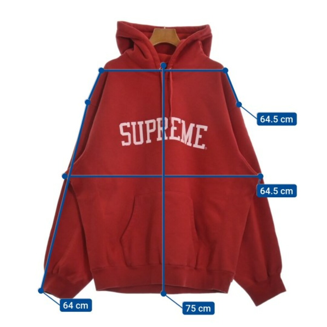 Supreme - Supreme シュプリーム パーカー XL 赤 【古着】【中古 Supreme - Supreme シュプリーム パーカー XL 赤 【古着】【中古