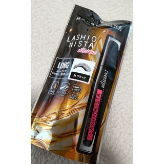 メイベリン(MAYBELLINE)の新品　メイベリン　マスカラ　 ラッシュニスタ オイリシャス 01ブラック(マスカラ)