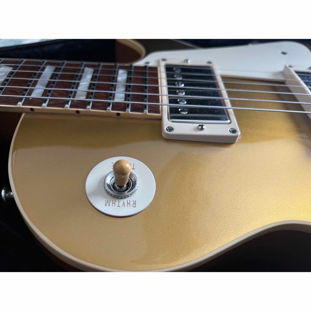 Gibsonヒスコレレスポール 1957 GOLDTOP 良音　 楽器のギター(エレキギター)の商品写真