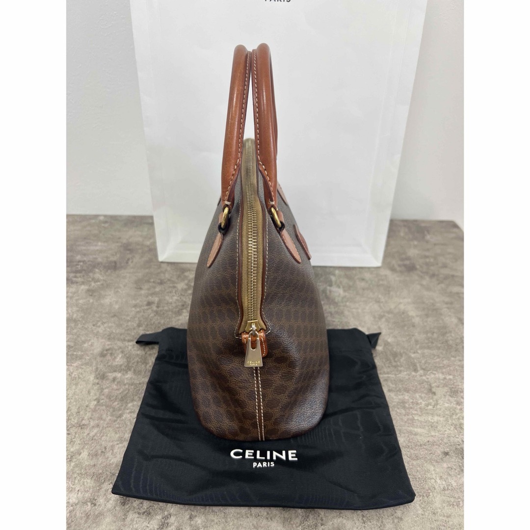 celine(セリーヌ)のセリーヌ　ハンドバッグ　ヴィンテージ　マカダム　オールドセリーヌ　人気バッグ レディースのバッグ(ハンドバッグ)の商品写真