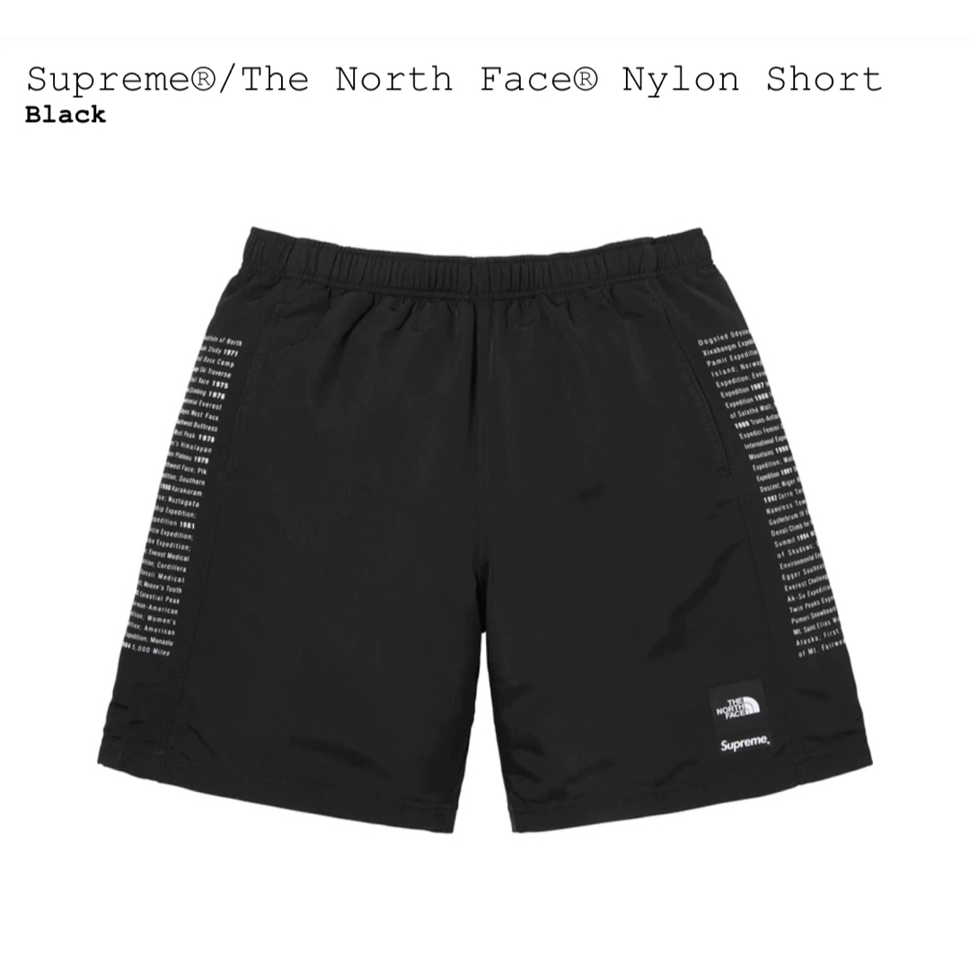 Supreme(シュプリーム)のSupreme The North Face Nylon Short Black メンズのパンツ(ショートパンツ)の商品写真