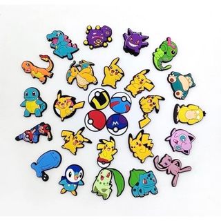 新品未使用！ポケモンジビッツ☆可愛いジビッツ♡クロックスアクセサリー♡ポケモン♡