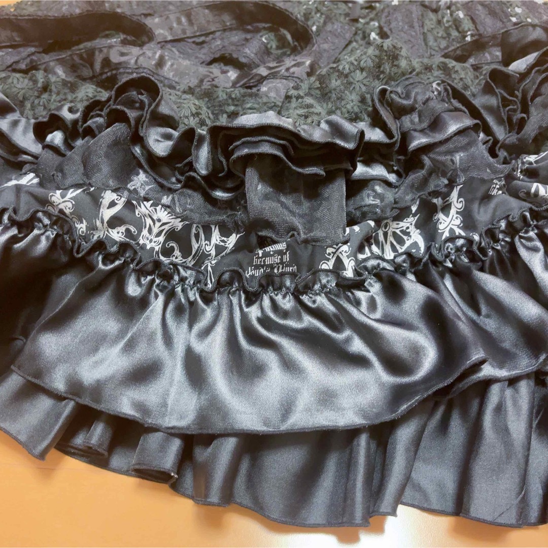 h.naoto エイチナオト FRILL 鳥かごジャンパースカート h.naoto エイチナオト FRILL 鳥かごジャンパースカート