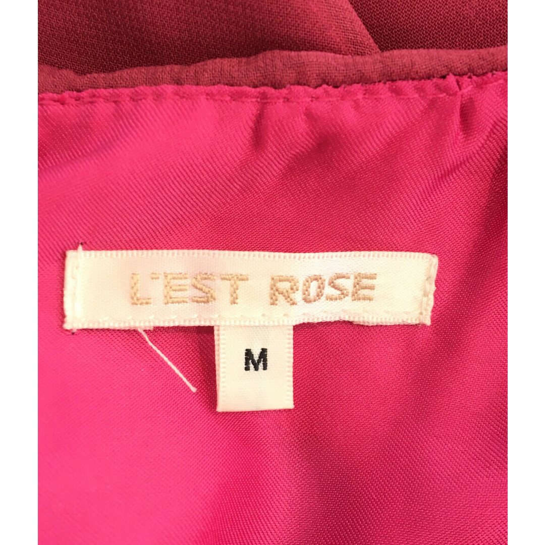 L'EST ROSE(レストローズ)のレストローズ L’EST ROSE ノースリープワンピース レディース M レディースのトップス(ベスト/ジレ)の商品写真