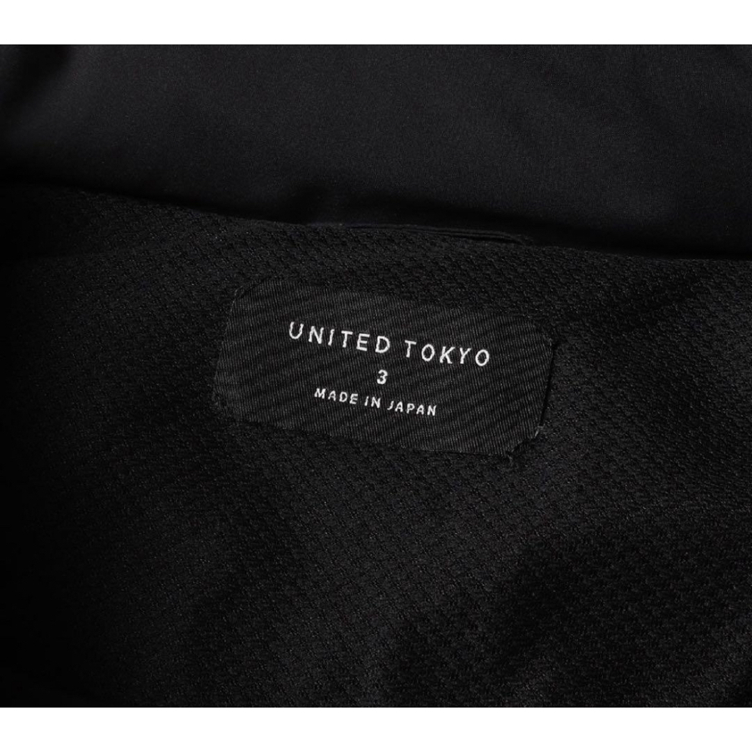 UNITED TOKYO(ユナイテッドトウキョウ)のユナイテッドトウキョウ 3 (L) 21AW  ダウンジャケット  ブラック メンズのジャケット/アウター(ダウンジャケット)の商品写真