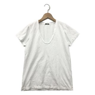 デンハム(DENHAM)の美品 デンハム DENHAM 半袖VネックTシャツ レディース XXS(Tシャツ(半袖/袖なし))