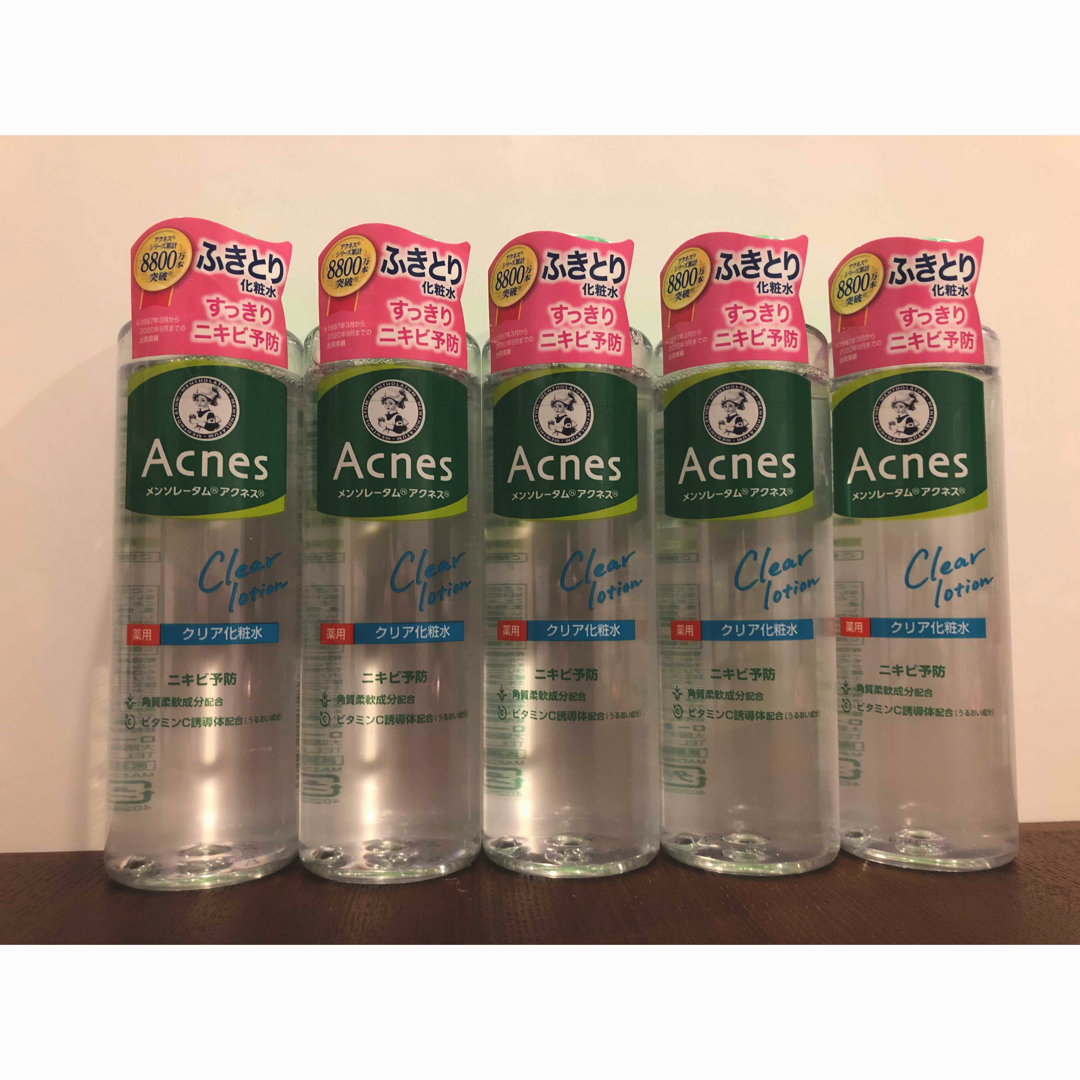 メンソレータム(メンソレータム)のメンソレータム アクネス 薬用クリア化粧水 180mL コスメ/美容のスキンケア/基礎化粧品(化粧水/ローション)の商品写真