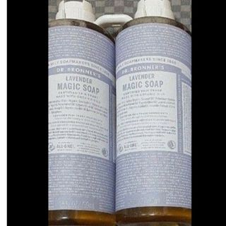 Dr.Bronner's マジックソープ ラベンダー 739ml」2本セット