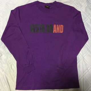 ネスタブランド(NESTA BRAND)のNESTA BRAND×THREE DICE ロンT Purple L(Tシャツ/カットソー(七分/長袖))