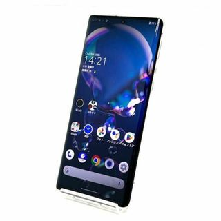 シャープ(SHARP)のAQUOS R6 A101SH ホワイト ソフトバンク SIMフリー㉚(スマートフォン本体)