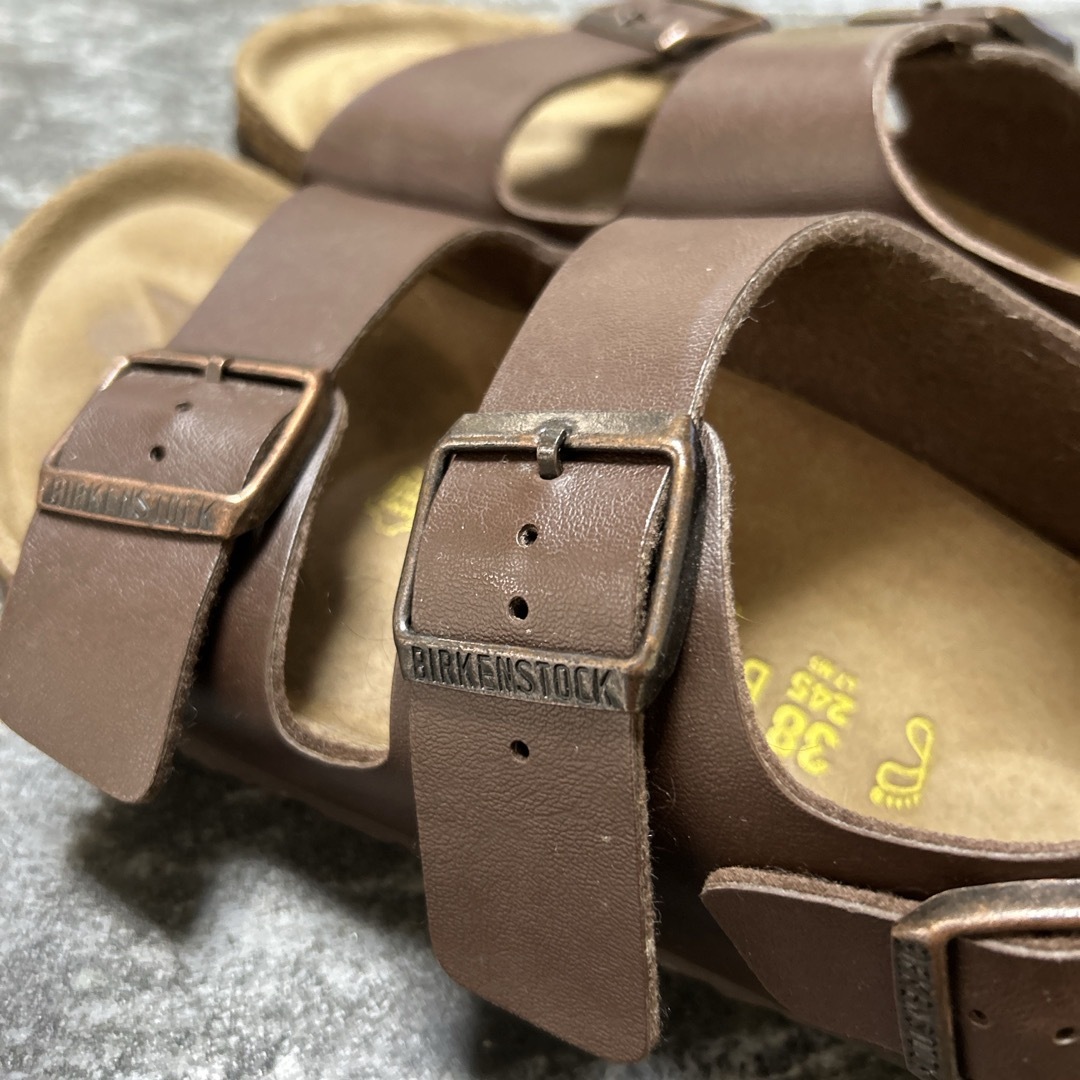 BIRKENSTOCK(ビルケンシュトック)のビルケンシュトックサンダル 38 24.5 レディースの靴/シューズ(サンダル)の商品写真