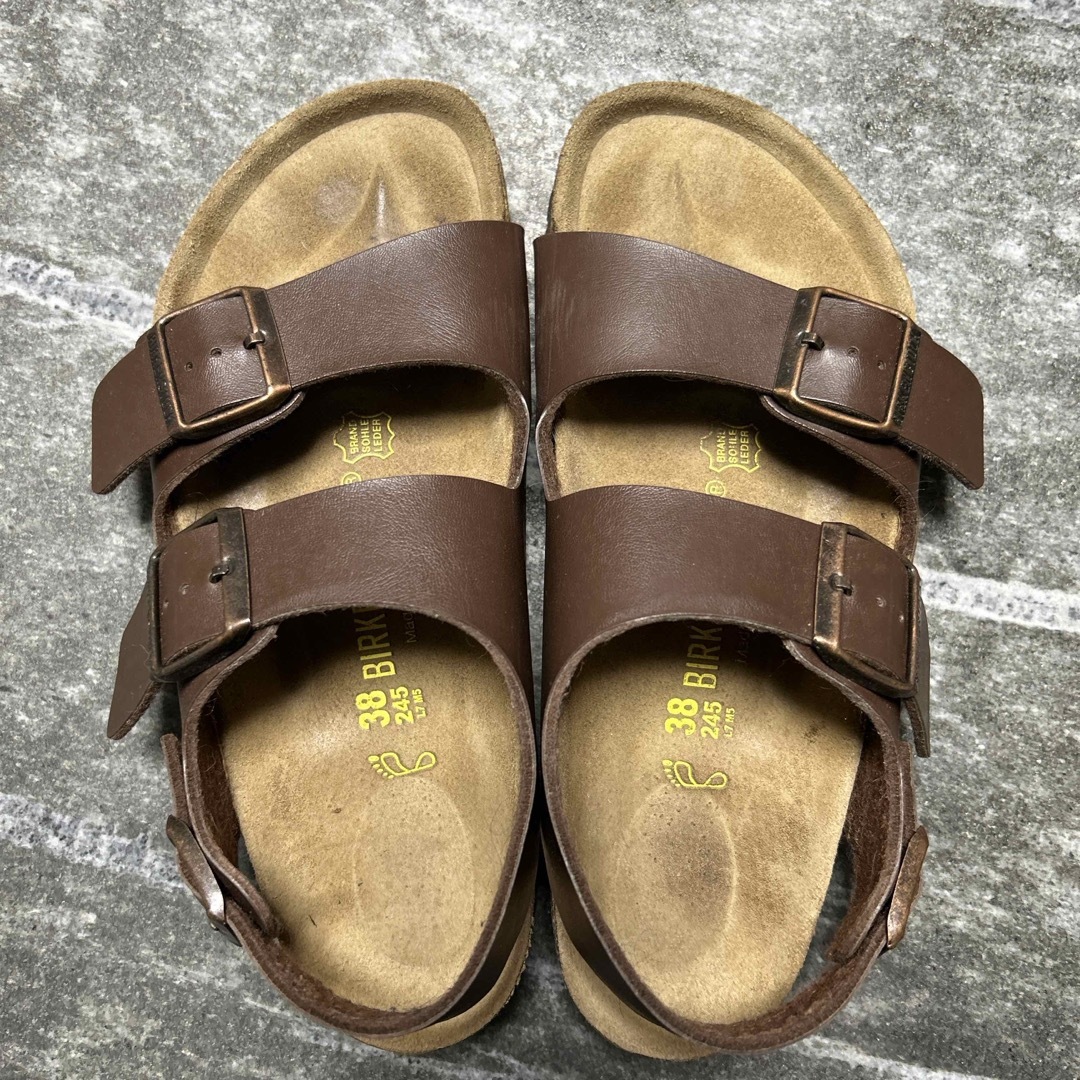 BIRKENSTOCK(ビルケンシュトック)のビルケンシュトックサンダル 38 24.5 レディースの靴/シューズ(サンダル)の商品写真