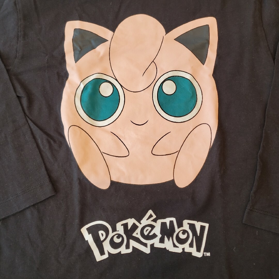 ポケモン(ポケモン)のポケモン プリン ZARA キッズ 長袖Tシャツ ブラック 120サイズ キッズ/ベビー/マタニティのキッズ服男の子用(90cm~)(Tシャツ/カットソー)の商品写真